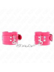 MUÑEQUERAS BDSM AJUSTABLES KINK - FUCSIA DE LA MARCA KINK WRIST RESTRAINT