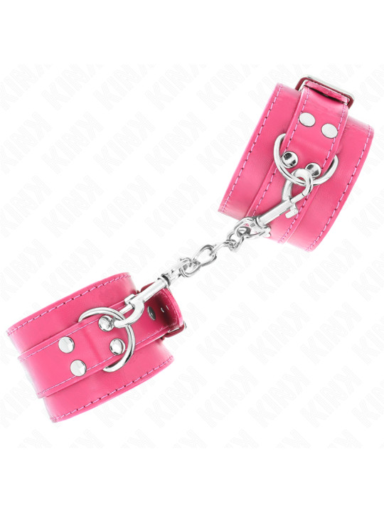 MUÑEQUERAS BDSM AJUSTABLES KINK - FUCSIA DE LA MARCA KINK WRIST RESTRAINT