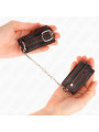 MUÑEQUERAS BDSM AJUSTABLES NEGRO Y ROJO KINK DE LA MARCA KINK WRIST RESTRAINT