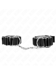 MUÑEQUERAS BDSM AJUSTABLES KINK NEGRO 16-22 CM DE LA MARCA KINK WRIST RESTRAINT