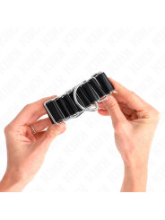 MUÑEQUERAS BDSM AJUSTABLES KINK NEGRO 16-22 CM DE LA MARCA KINK WRIST RESTRAINT