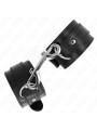 MUÑEQUERAS BDSM CON REMACHES NEGRAS AJUSTABLES KINK DE LA MARCA KINK WRIST RESTRAINT