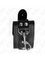 MUÑEQUERAS BDSM NEGRAS CON CERRADURA AJUSTABLE KINK DE LA MARCA KINK WRIST RESTRAINT