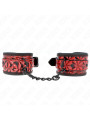 MUÑEQUERAS BDSM AJUSTABLES KINK ROJO OSCURO DE LA MARCA KINK WRIST RESTRAINT