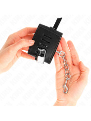 MUÑEQUERAS BDSM KINK CON CIERRE DE CANDADO AJUSTABLE DE LA MARCA KINK WRIST RESTRAINT