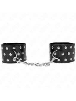 MUÑEQUERAS BDSM AJUSTABLES KINK - ESTILO PUNK DE LA MARCA KINK WRIST RESTRAINT