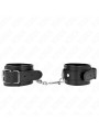 MUÑEQUERAS BDSM AJUSTABLES KINK NEGRO 21-33 CM DE LA MARCA KINK WRIST RESTRAINT