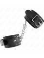 MUÑEQUERAS BDSM AJUSTABLES KINK NEGRO 21-33 CM DE LA MARCA KINK WRIST RESTRAINT