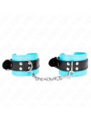 MUÑEQUERAS BDSM CON GANCHO AJUSTABLE KINK - AZUL DE LA MARCA KINK WRIST RESTRAINT