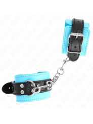MUÑEQUERAS BDSM CON GANCHO AJUSTABLE KINK - AZUL DE LA MARCA KINK WRIST RESTRAINT