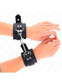 MUÑEQUERAS BDSM CON TACHUELAS NEGRAS KINK DE LA MARCA KINK WRIST RESTRAINT
