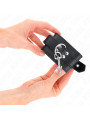 MUÑEQUERAS BDSM CON TACHUELAS NEGRAS KINK DE LA MARCA KINK WRIST RESTRAINT