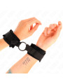 MUÑEQUERAS BDSM NEGRAS CON ANILLA AJUSTABLE KINK DE LA MARCA KINK WRIST RESTRAINT