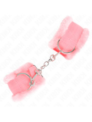 MUÑEQUERAS BDSM AJUSTABLES KINK ROSA 17-31 CM DE LA MARCA KINK WRIST RESTRAINT