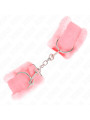 MUÑEQUERAS BDSM AJUSTABLES KINK ROSA 17-31 CM DE LA MARCA KINK WRIST RESTRAINT