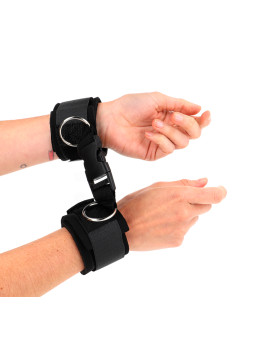 MUÑEQUERAS NEOPRENO AJUSTABLES KINK BDSM NEGRO DE LA MARCA KINK WRIST RESTRAINT