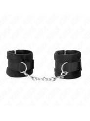 MUÑEQUERAS BDSM KINK NEGRAS PARA PRINCIPIANTES DE LA MARCA KINK WRIST RESTRAINT