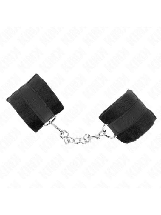 MUÑEQUERAS BDSM KINK NEGRAS PARA PRINCIPIANTES DE LA MARCA KINK WRIST RESTRAINT