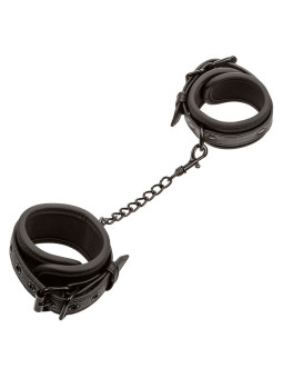 CALEXOTICS ESPOSAS DE CUERO AJUSTABLES CON CADENA NEGRO DE LA MARCA CALEXOTICS