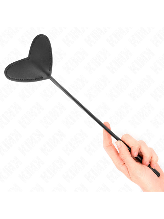 PALA BDSM FORMA CORAZÓN NEGRO KINK 33 CM DE LA MARCA KINK IMPACT & TOUCH
