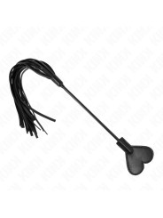 LÁTIGO KINK CON PALETA CORAZÓN 35 CM - BDSM DE LA MARCA KINK IMPACT & TOUCH