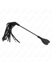 LÁTIGO KINK CON PALETA CORAZÓN 35 CM - BDSM DE LA MARCA KINK IMPACT & TOUCH
