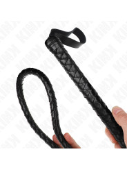 LÁTIGO DE SERPIENTE KINK NEGRO 210 CM BDSM DE LA MARCA KINK IMPACT & TOUCH