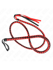 LÁTIGO ROJO KINK 210 CM - SERPIENTE LARGO DE LA MARCA KINK IMPACT & TOUCH