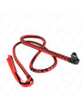 LÁTIGO ROJO KINK 210 CM - SERPIENTE LARGO DE LA MARCA KINK IMPACT & TOUCH