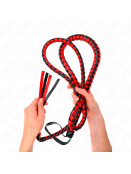LÁTIGO ROJO KINK 210 CM - SERPIENTE LARGO DE LA MARCA KINK IMPACT & TOUCH