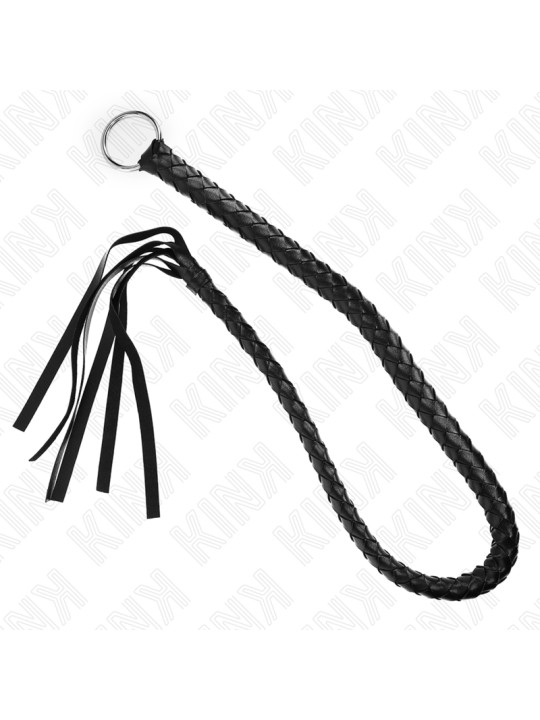 LÁTIGO DE SERPIENTE KINK NEGRO 65 CM CON ANILLO DE LA MARCA KINK IMPACT & TOUCH