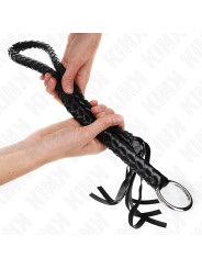 LÁTIGO DE SERPIENTE KINK NEGRO 65 CM CON ANILLO DE LA MARCA KINK IMPACT & TOUCH