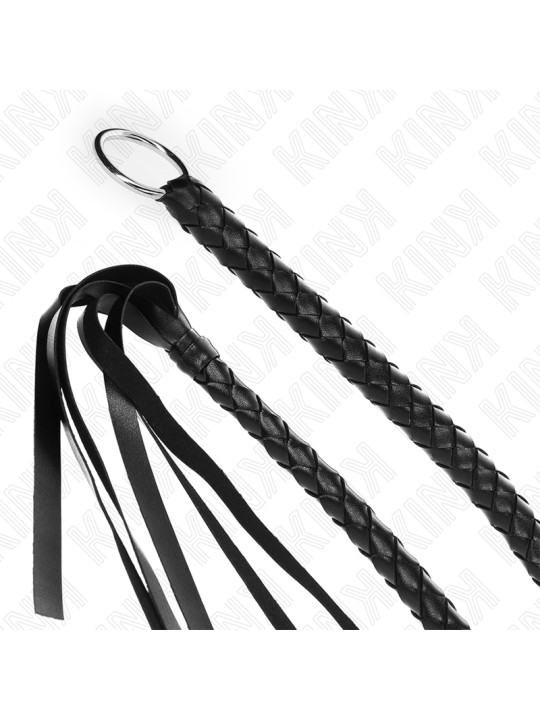 LÁTIGO DE SERPIENTE KINK NEGRO 65 CM CON ANILLO DE LA MARCA KINK IMPACT & TOUCH