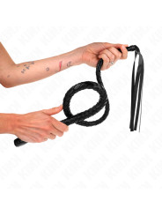 LÁTIGO LARGO CON CUENTAS KINK 110 CM BDSM DE LA MARCA KINK IMPACT & TOUCH