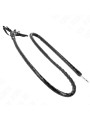 LÁTIGO PVC BRILLANTE KINK 138 CM BDSM DE LA MARCA KINK IMPACT & TOUCH