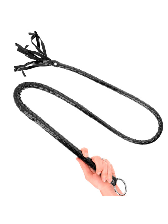 LÁTIGO PVC BRILLANTE KINK 138 CM BDSM DE LA MARCA KINK IMPACT & TOUCH