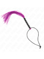 LÁTIGO DE SILICONA KINK 6 BOLAS MORADO 26 CM DE LA MARCA KINK IMPACT & TOUCH
