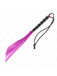 LÁTIGO DE SILICONA KINK 6 BOLAS MORADO 26 CM DE LA MARCA KINK IMPACT & TOUCH