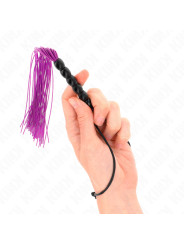 LÁTIGO DE SILICONA KINK 6 BOLAS MORADO 26 CM DE LA MARCA KINK IMPACT & TOUCH