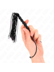 LÁTIGO MINI SILICONA 6 BOLAS NEGRO KINK 26 CM DE LA MARCA KINK IMPACT & TOUCH