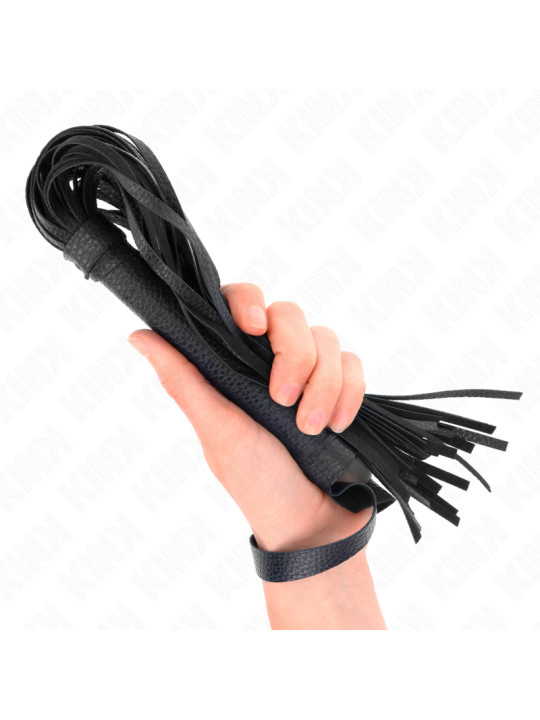 LÁTIGO BDSM AZUL OSCURO KINK 43.5 CM DE LA MARCA KINK IMPACT & TOUCH