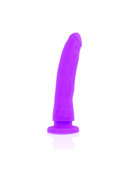 TOYS ARNES + DILDO LILA SILICONA MEDICA 17 CM -O- 3 CM DE LA MARCA DELTACLUB