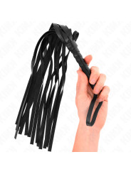 LÁTIGO BDSM NEGRO 45 CM - KINK DE LA MARCA KINK IMPACT & TOUCH