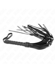 LÁTIGO BDSM NEGRO 45 CM - KINK DE LA MARCA KINK IMPACT & TOUCH