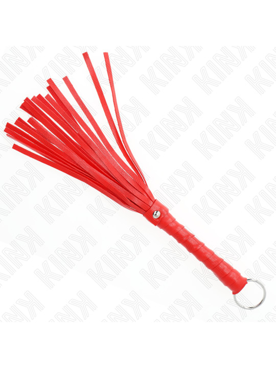 LÁTIGO MINI ROJO KINK 28 CM - JUEGO BDSM DE LA MARCA KINK IMPACT & TOUCH