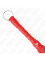LÁTIGO MINI ROJO KINK 28 CM - JUEGO BDSM DE LA MARCA KINK IMPACT & TOUCH