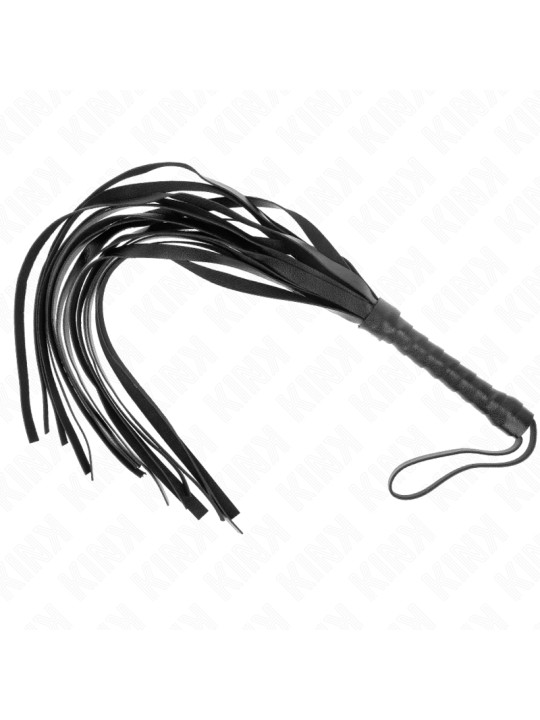 LÁTIGO MINI NEGRO KINK - 28 CM PARA BDSM DE LA MARCA KINK IMPACT & TOUCH