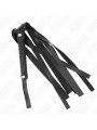 LÁTIGO BDSM NEGRO KINK 48.5 CM - JUEGO ERÓTICO INTENSO DE LA MARCA KINK IMPACT & TOUCH