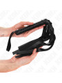 LÁTIGO BDSM NEGRO KINK 48.5 CM - JUEGO ERÓTICO INTENSO DE LA MARCA KINK IMPACT & TOUCH