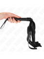 LÁTIGO BDSM NEGRO KINK 48.5 CM - JUEGO ERÓTICO INTENSO DE LA MARCA KINK IMPACT & TOUCH